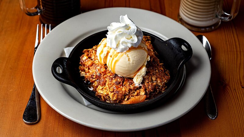 OMG apple crisp dessert